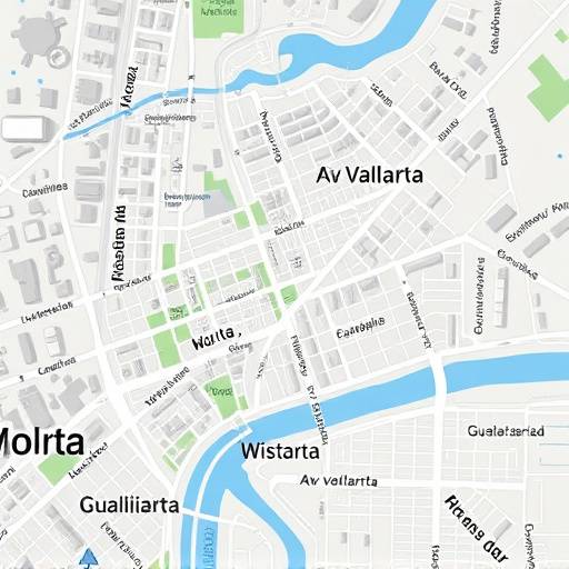Mapa de nuestra ubicación en Av. Vallarta, Guadalajara, mostrando la cercanía a Plaza del Sol y el centro comercial Galerías