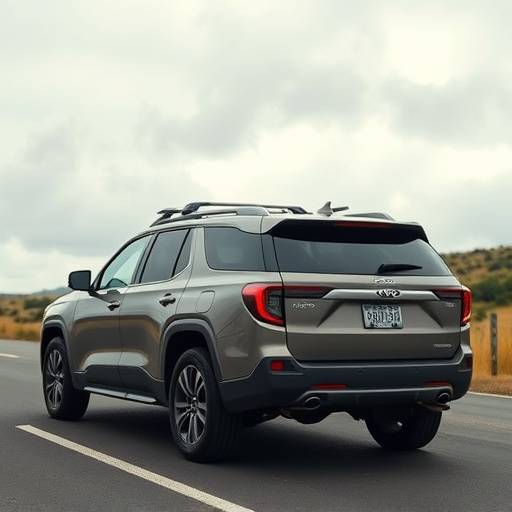 SUV familiar gris